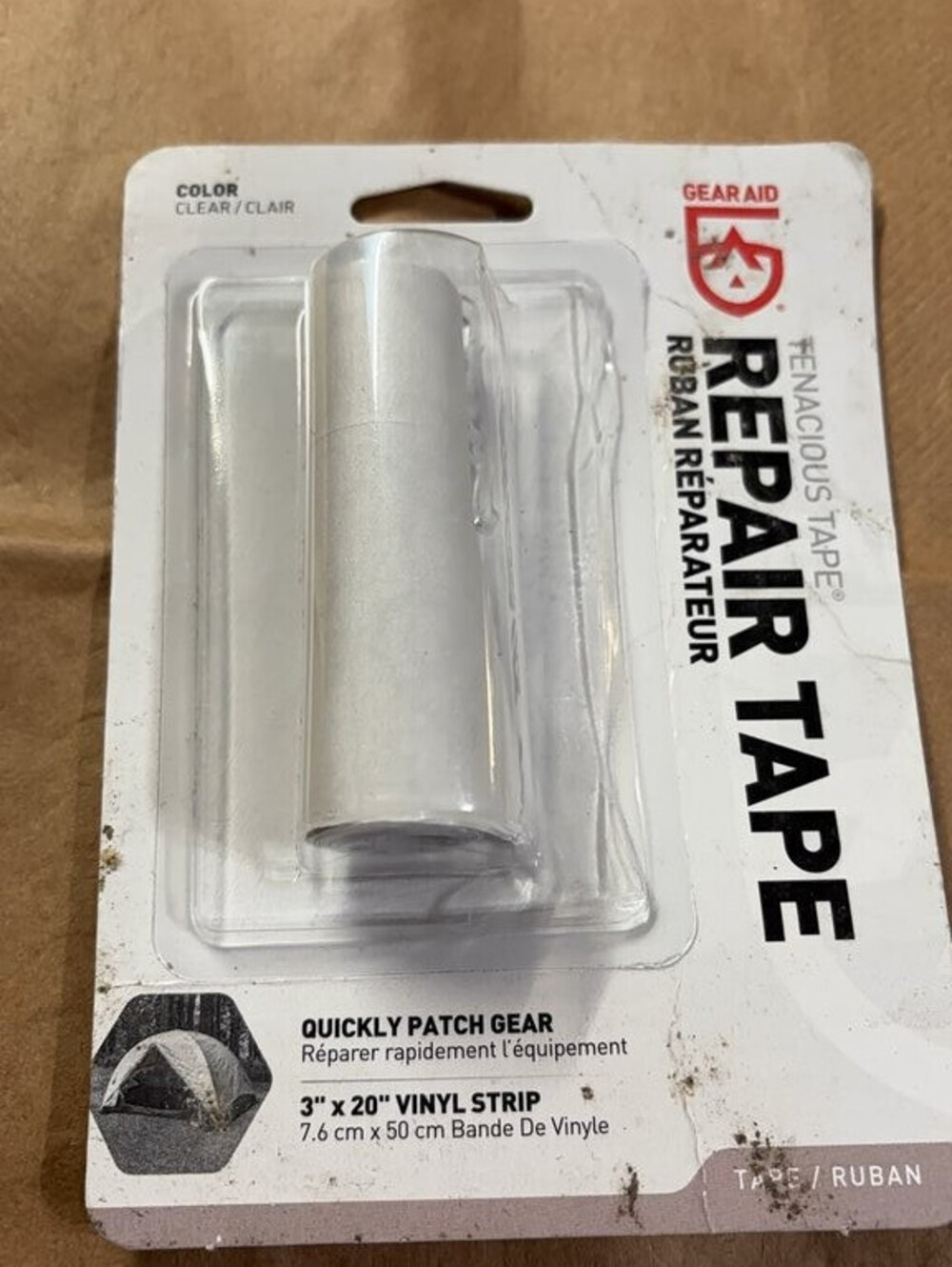 Gear Aid Tenacious Tape Repair Tape brand new in package